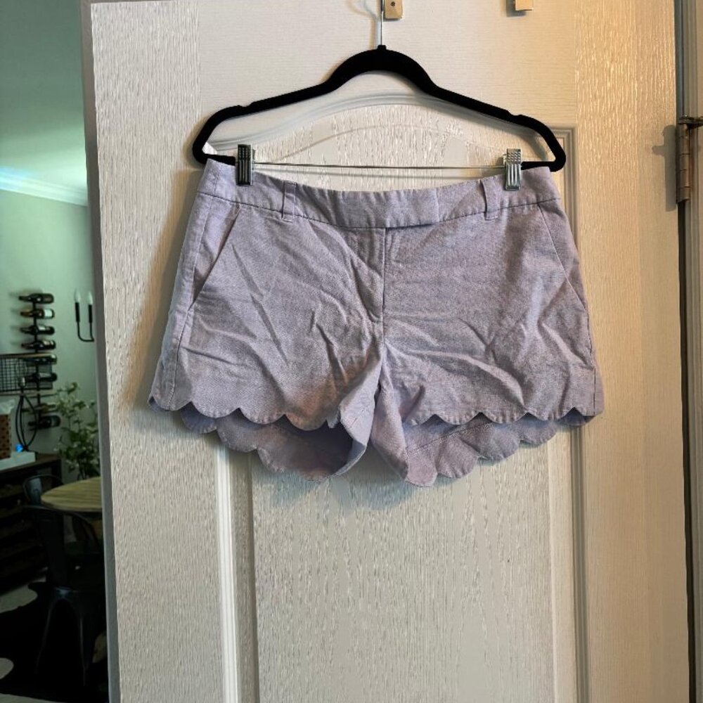 J Crew Scalloped Shorts